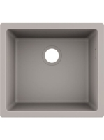 Hansgrohe S51 S510-U450 munkalap alá rögzített mosogató 450 betonszürke 43431380