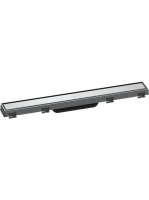 Hansgrohe RainDrain Match Zuhanylefolyó 60 cm, állítható magasságú kerettel, króm 56036000