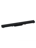 Hansgrohe RainDrain Match Zuhanylefolyó 70 cm, állítható magasságú kerettel, matt fekete 56037670