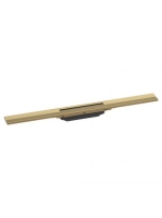 Hansgrohe RainDrain Flex vágható zuhanylefolyó 70 cm, szálcsiszolt bronz 56043140