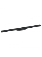 Hansgrohe RainDrain Flex vágható zuhanylefolyó 90 cm, matt fekete 56045670