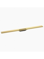 Hansgrohe RainDrain Flex oldalfal mellé zuhanylefolyó 120 cm, vágható, polírozott arany hatású 56054990