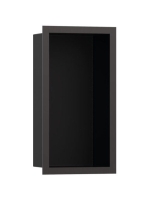 Hansgrohe XtraStoris Individual Falfülke matt fekete színben