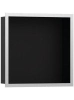 Hansgrohe XtraStoris Individual Falfülke matt fekete színben