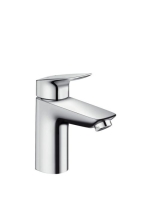 Hansgrohe Logis 100 mosdó csaptelep, Push-Open lefolyógarnitúrával, króm 71107000