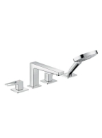 Hansgrohe Metropol 4-lyukú peremre szerelhető kádcsaptelep loop fogantyúval 74553000