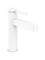 Hansgrohe Finoris egykaros hidegindítású mosdócsaptelep 110, push-open lefolyógarnitúrával, matt fehér 76024700
