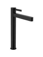 Hansgrohe Finoris egykaros mosdócsaptelep 260, mosdótálakhoz, push-open lefolyógarnitúrával matt fekete 76070670