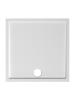 Jika Padana négyszögletes zuhanytálca 90x90 cm, fehér 211932