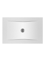 Jika Pure fehér zuhanytálca 140x90cm 2164250000001 - Fürdősz