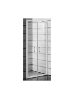 Jika Lyra Plus kétrészes zuhanyajtó 90x190 cm, átlátszó üveg