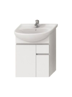 Jika Lyra Plus alsószekrény 60 cm-es mosdóhoz, 2 ajtóval és