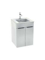 Jika Cube fehér alsószekrény mosdóval 45cm 4536211763001 - F