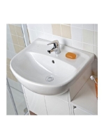 Jika Lyra Plus beépíthető mosdó 60 cm, csapfurattal és túlfo