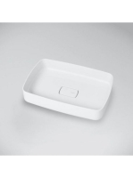 Marmy Honey L 58x38 mosdó speciális takaróelemmel, matt fehé