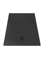 Marmy Basalto 80x100 zuhanytálca Cavalli Black 808104801054