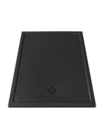 Marmy Dolomite Pro 80x120 zuhanytálca Cavalli Black 80818480