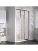 Ravak Supernova ASDP3-90 zuhanyajtó Pearl műanyag betéttel,