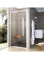 Ravak Pivot PDOP2-100 zuhanyajtó (fehér-transparent) 03GA010