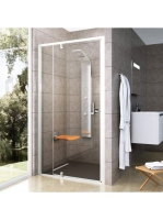 Ravak Pivot PDOP2-110 zuhanyajtó (fehér-transparent) 03GD010