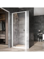 Ravak Nexty NDOP1-80 zuhanyajtó átlátszó üveggel, króm fogan