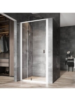 Ravak Nexty NDOP2-110 kétrészes zuhanyajtó átlátszó üveggel,