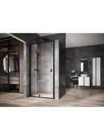 Ravak Nexty NDOP2-110 kétrészes zuhanyajtó átlátszó üveggel,