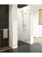 Ravak Brilliant BSD2-100 jobbos zuhanyajtó (króm-transparent