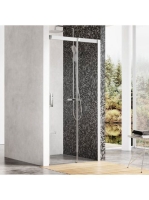 Ravak Matrix MSD2-120 jobbos zuhanyajtó (szatén-Transparent)