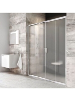 Ravak Blix BLDP4-130 zuhanyajtó (króm-Grape) 0YVJ0C00ZG - Fü