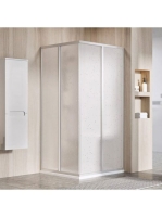 Ravak Supernova SRV2-80 sarokbelépős zuhanykabin (szatén+Pea