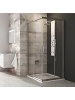 Ravak Blix sarokbelépős BLRV2-80 zuhanykabin, krómhatású ker