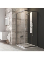 Ravak Blix sarokbelépős BLRV2-80 zuhanykabin, szatén keret 1
