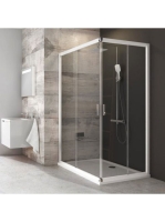 Ravak Blix BLRV2K-110 sarokbelépős zuhanykabin (fehér-Transp