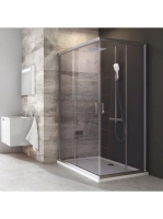 Ravak Blix BLRV2K-110 sarokbelépős zuhanykabin (szatén-Trans