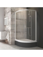 Ravak Blix BLCP4-80 Sabina zuhanykabin (fehér-Transparent) 3