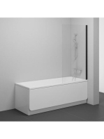 Ravak Nexty NVS1-80 kádparaván (fekete+Transparent) 7O840300