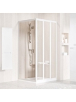 Ravak Supernova APSS-80 fix üveg zuhanyfal (fehér+Transparen
