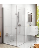 Ravak Chrome CPS-80 zuhanyfal fehér-Transparent 9QV40100Z1 -