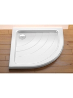 Ravak Ronda-90 LA íves Zuhanytálca (fehér) A217001220 - Fürd