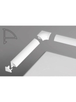 Ravak készlet a 6-os vízvető léchez, fehér B440000001 - Fürd