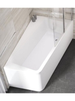 Ravak 10° kád 170x100 jobbos fehér C821000000 - Fürdőszoba -