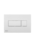Ravak Uni WC öblítő nyomólap, fehér X01457 - Fürdőszoba - Ny