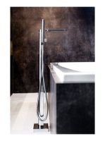 Ravak Chrome CR 080.00 Padlón álló kádcsaptelep X070101 - Fü