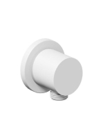 Ravak 701.11WV fali zuhanycsatlakozó, bársony fehér X07P685