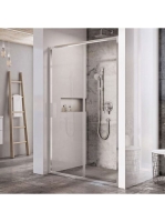 Ravak Blix Slim BLSDP2-110 zuhanyajtó (króm+Transparent) X0P