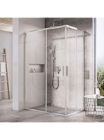 Ravak Blix Slim BLSRV2K-80 sarokbelépős zuhanykabin (króm+Tr