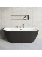 Ravak FREEDOM W szabadonálló akrilkád 166x80, fekete XC00100