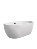 Ravak FREEDOM O szabadonálló akrilkád 169x80, fekete túlfoly