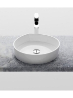 Ravak MOON 3 mosdó túlfolyó nélkül, fehér XJN01300004 - Fürd